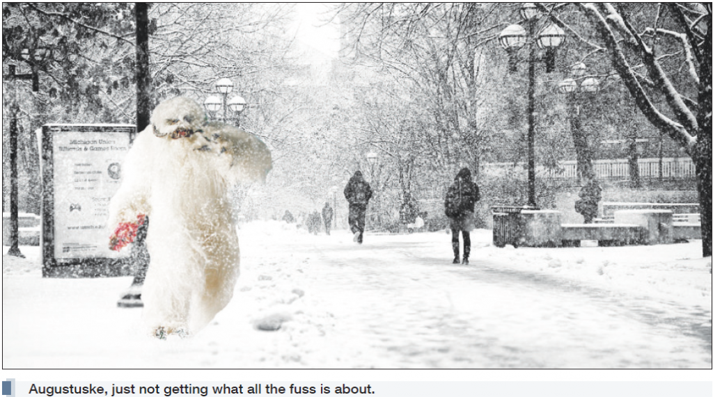 snow